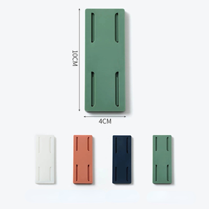 2pcs <b>Plug</b> & <b>Extension</b> <b>Socket</b> Holder <b>Plug</b> Organiser Power Strip Holder Wall-Mount Lead Organiser <b>Socket</b> Holder - Product Image 4