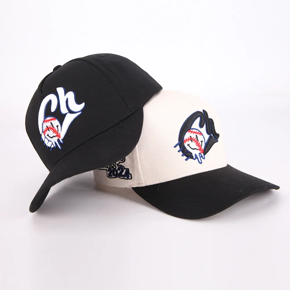 Bán buôn tùy chỉnh 5 bảng màu xanh lá cây underbrim Acrylic CHA hat, Mens Thể Thao gorras, 3D thêu logo cấu trúc Mens Mũ bóng chày