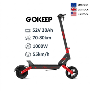Trottinette électrique pliable puissante 1000W, batterie lithium 52V 20Ah, suspension intégrale, tendance, pour adultes (UE/USA) - Product Image 1