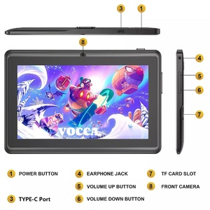 Nueva Tablet PC Q88 de 7 Pulgadas con Android 8.1, Procesador de Cuatro Núcleos, Wi-Fi, Pantalla Táctil Capacitiva y Cámaras Duales para la Educación Infantil - Product Image 4