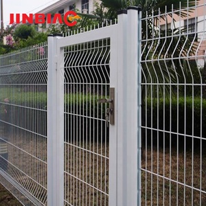 Valla Metálica Pequeña para Jardín, Patio o Entrada, de Acero, con Rejilla y Puertas, Ecológica, Resistente a Roedores, con Recubrimiento en Polvo, ISO9001 - Product Image 2