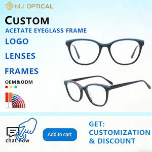 High Quality Acetate Optical <strong>Frames</strong> Professional Custom Cat-Eye Eyewear Colorless Lens Eyeglasses <strong>Frames</strong> for Women - Product Image 2