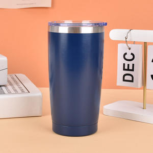 Gobelet isotherme de 20 oz avec couvercles, tasse à café thermique à double paroi en acier inoxydable pour la maison, le bureau - Product Image 4
