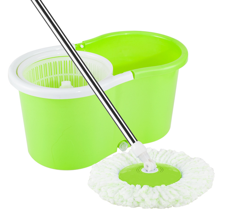 Горячая распродажа! Швабры пол палка с распылителем и нержавеющая сталь двойной диск Швабра ручная вращающаяся Швабра набор с пластиковое ведро