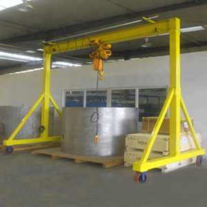 Almacén de 1 tonelada, 2 toneladas, 3 toneladas, 5 toneladas, 10 toneladas, grúa de pórtico portátil de aluminio móvil para interiores - Product Image 4