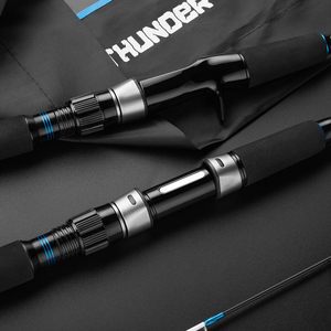 Canne à pêche portable ECOODA Original Factory Black Thunder II Series EBTB II pour la pêche à la carpe, la pêche au bar et la pêche aux leurres - Product Image 5