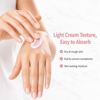 Crème hydratante réparatrice pour le visage HALORINNA 50ml NAD+ Texture soyeuse Unifie le teint Éclaircit les peaux ternes Pour tous types de peaux