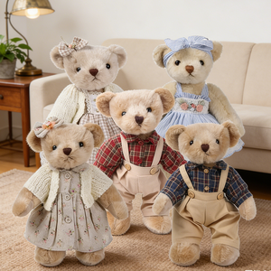 Orsacchiotto di <span class=keywords><strong>Peluche</strong></span> Personalizzato con Vestiti, Giocattolo Morbido per Bambini, <span class=keywords><strong>Orsetto</strong></span> con Maglietta - Product Image 5