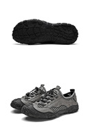 Chaussures de randonnée pour hommes à lacets rapides, respirantes, antidérapantes, résistantes à l'usure, pour la montagne, vente en gros ODM