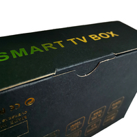 Boîte d'emballage d'expédition en carton ondulé imprimé en couleur recyclable avec lamination mate écologique personnalisée