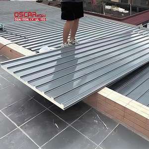 Panneau sandwich en aluminium pour mur d'entrepôt, <span class=keywords><strong>cloison</strong></span> intérieure, décoration de toit, insonorisation, isolation thermique, panneaux de toit isolés - Product Image 1