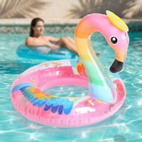 Bouée gonflable en forme de donut en PVC, taille unique pour adultes, sport aquatique, certifiée ASTM, écologique, portable