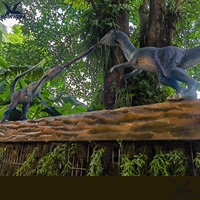 Dinosaur Central Park Acheter Animatronics Dinosaures de petite taille pour la décoration murale