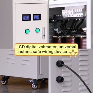 Transformador de Potencia Trifásico Toroidal de Cobre XMTC <span class=keywords><strong>Scott</strong></span> de 5kva a 20kva, Elevador/Reductor de Voltaje, 220V a 480V/440V/380V, Bobina de 50Hz - Product Image 4