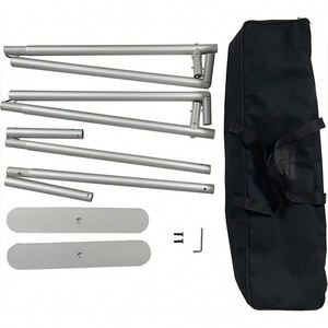 ขาตั้งฉากหลังถ่ายรูปโครงอะลูมิเนียมพร้อมผ้าคลุมพิมพ์ลายดิจิตอลสำหรับงานกราฟิก ขายตรงจากโรงงาน - Product Image 5