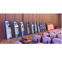 Layar TV COB Outdoor Anti Angin Kelas Industri TRT IP65 Tahan Air Warna Penuh Kecerahan 3000cd Tahan Korosi P2.5
