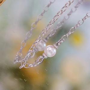 Base Vacía de Plata de Ley S925 para Accesorios de Perlas DIY, para Pulseras y Collares, Estilo Moderno, Fornituras y Componentes de Joyería de Plata - Product Image 4