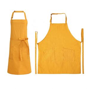 ผ้ากันเปื้อนสำหรับพ่อครัวทำจากผ้าฝ้ายโพลีเอสเตอร์พิมพ์ลายแบบกำหนดเองผ้ากันเปื้อนแบบปรับได้ใช้ได้ทั้งชายและหญิงมี2กระเป๋าขนาดใหญ่ - Product Image 3