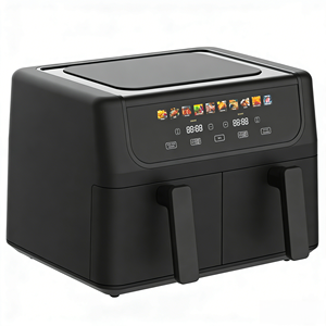 Freidora de Aire de Gran Capacidad de 9L, 2800W de Alta Potencia con 10 Programas Preestablecidos, Olla Antiadherente, Protección Contra Sobrecalentamiento para Cocina Doméstica - Product Image 2