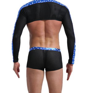 Scialle da uomo 2023 notizie scialle con stampa in similpelle stripping dance star bright noodles patchwork night entertainment venue - Product Image 5