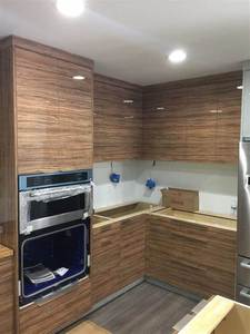 Armoires de cuisine en bois massif de pin européen personnalisables en usine, panneaux multicouches, armoires latérales pour toute la maison, armoires de salle à manger, disponibles sur demande - Product Image 3
