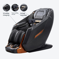 Fauteuil de massage à pression d'air complet du corps en gros d'usine chinoise fauteuil de massage à charge sans fil avec massage de la tête des pieds