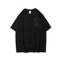 Camiseta Gráfica Casual Extra Grande de 200g, 100% Algodón, Impresión Digital, Antiarrugas, Cuello Redondo, 15 Colores, OEM, Personalizable, Estilo Urbano