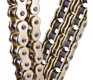 Chaînes de transmission de haute qualité 428H, longueur 116, chaîne dorée épaisse pour moto CG125 - Product Image 2