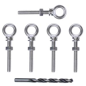 304 Roestvrijstalen Oogbout Zware Expansie Betonnen Muur Ankers Oogbout Schroef Schouderlag Oogbouten Voor Betonnen Muur - Product Image 3