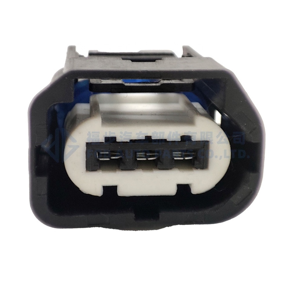 0090-318 White or black Female Auto waterproof Power Steering Pump Plug Auto EPS Connector For Ford Focus Mazda 7283-8977-30