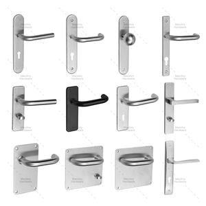 Placa de estilo europeo de estilo popular y manija de puerta - Product Image 6