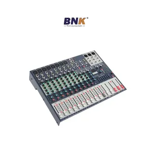 Good quality professional mixing console 12 channel mixer with 24DSP MX-12D
