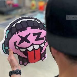 Oreiller personnalisé avec logo en peluche Housse lavable hypoallergénique avec <span class=keywords><strong>Queen</strong></span> Size - Product Image 3