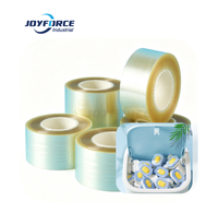 Film Kapsul Cetak Larut Air PVA (Polyvinyl Alcohol) Joyforce Soft, Pelarutan Multi-Suhu, Ukuran Kustom, Logo OEM