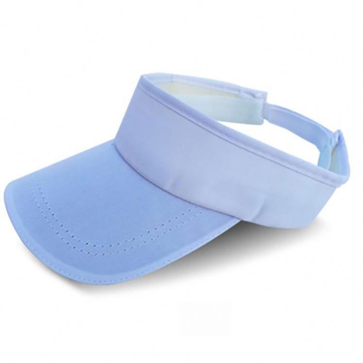 Manufacturers Wholesale Sports Hats Visor Tennis Visor Unisex Adjustable Empty Top Baseball Cap Cotton Ball Cap