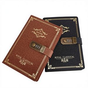 Cuaderno Personalizable Retro A5 de Tapa Dura con Tela para Uso Escolar y de Oficina - Agenda con Cierre, Diario de Viaje, Libreta de Actas de Reuniones - Product Image 1