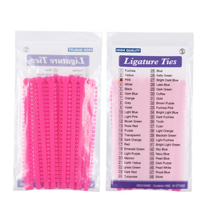 1040 cái/túi Chất lượng cao chỉnh nha ban nhạc đàn hồi nha khoa đàn hồi ligature quan hệ - Product Image 5