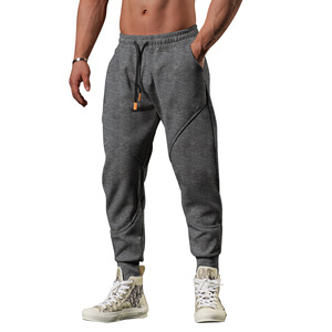 Logo personalizzato Streetwear <span class=keywords><strong>pantaloni</strong></span> da jogging <span class=keywords><strong>kaki</strong></span> da uomo da palestra <span class=keywords><strong>pantaloni</strong></span> da esterno affusolati <span class=keywords><strong>pantaloni</strong></span> di cotone da uomo - Product Image 3
