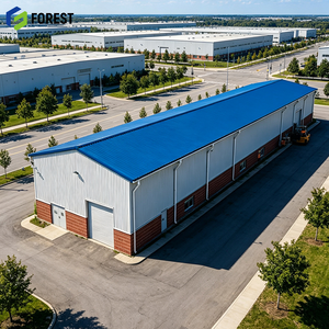 Almacén Industrial Prefabricado de Gran Envergadura con Estructura de Acero, Resistente al Fuego, de Alta Resistencia, para Uso Comercial - Product Image 1