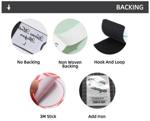 Etiquetas Tejidas Personalizadas con Bordado Orgánico para Prendas de Vestir, Etiquetas Rectangulares de Poliéster Cortadas con Láser para Coser en el Cuello - Product Image 2