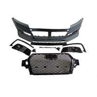 Accessoires de modification extérieure pour Audi Q7 : Kit de mise à niveau style RSQ7 (pare-chocs avant, calandre, embouts d'échappement) - Vente chaude