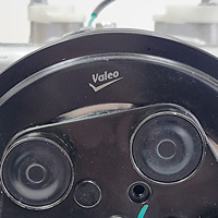 Neuf pour compresseurs d'air Valeo de remplacement d'origine 24V TM31 DKS32 81619066010 sans huile ajoutée 2 cannelures pour Iveco EuroCargo