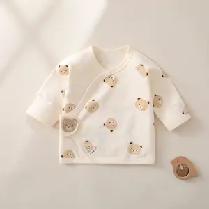 Lente Kids Boy Schattige Jacquard Kleding Pasgeboren Baby Katoenen Vest Peuter Meisjes Ademende Eenvoudige Kleding