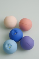 Balles de massage vibrantes à piles pour points de pression, contrôle de la minuterie, étanches IP67, revêtement souple en TPE, 3 modes, portables, 250 mAh
