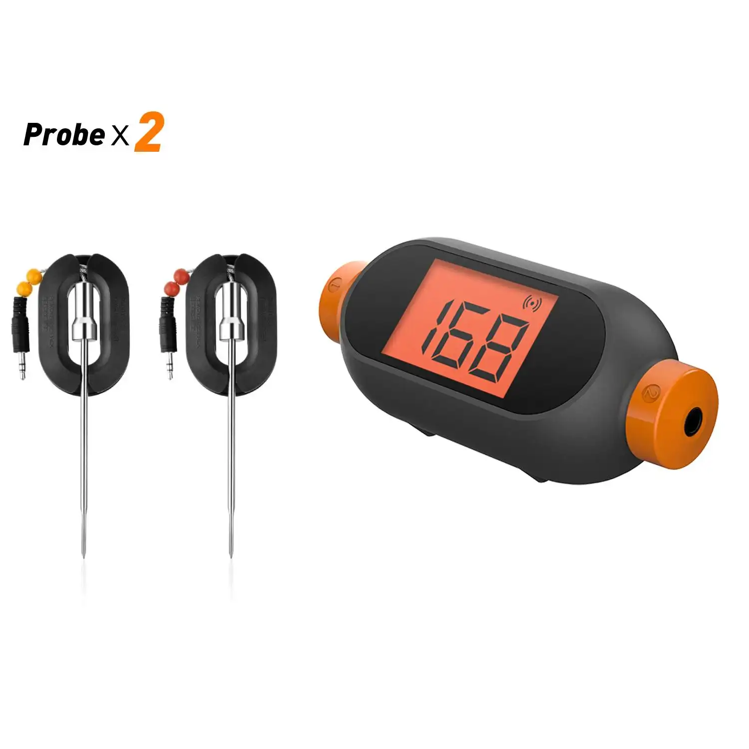 Hypersynes Outdoor Food Temperature Monitors BBQ Meat Oven Thermometer MiniCandy