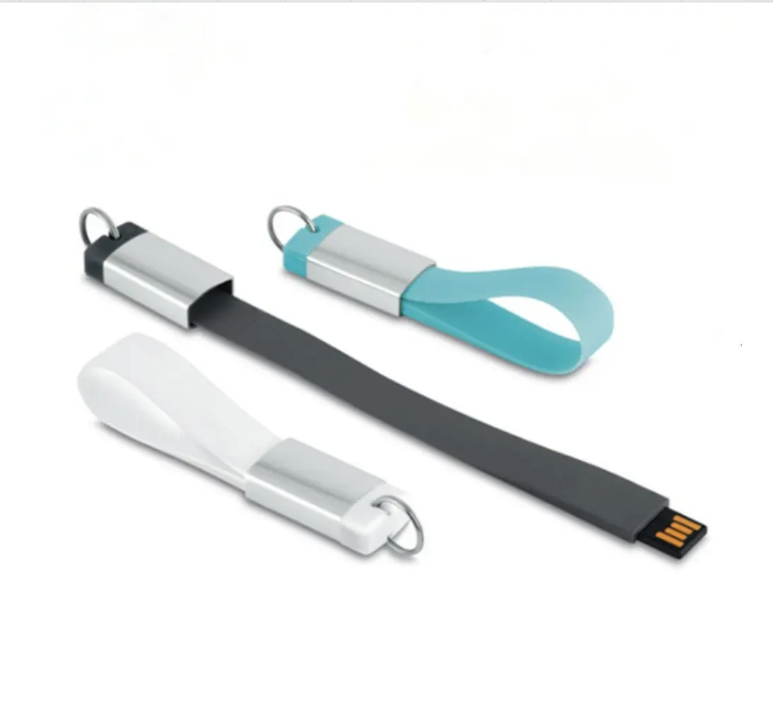 रंगीन सिलिकॉन Wristband धातु यूएसबी फ्लैश ड्राइव 1GB 2gb 4gb 8gb 16gb 32gb, सिलिकॉन कंगन धातु पेन ड्राइव 128mb 256mb 512mb