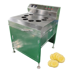 Machine électrique commerciale de coupeur d'ananas de coupeur de tranches de plantain de concombre - Product Image 1