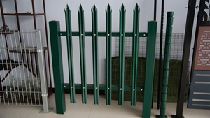 รั้วเหล็กรั้วรักษาความปลอดภัยพร้อมโครงเหล็กคาร์บอน - Product Image 5
