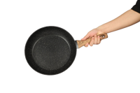 Ensemble de casseroles et poêles en pierre de lave noire antiadhésive moderne de 12 pièces avec couvercle en verre, compatible induction, ustensiles de cuisine