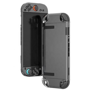 SYYTECH Split PC Estuche protector de cristal duro para NS <span class=keywords><strong>Nintendo</strong></span> Switch 2 <span class=keywords><strong>V2</strong></span> Consola Carcasa Cubierta protectora transparente - Product Image 3
